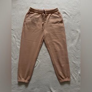 Fabletics Jogger/Sweatpants. Salmon Colored. Size L.
